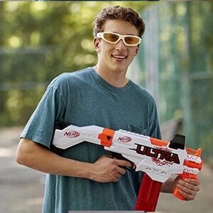 Nerf Ultra Focus Blaster - White, Red, and Orange
